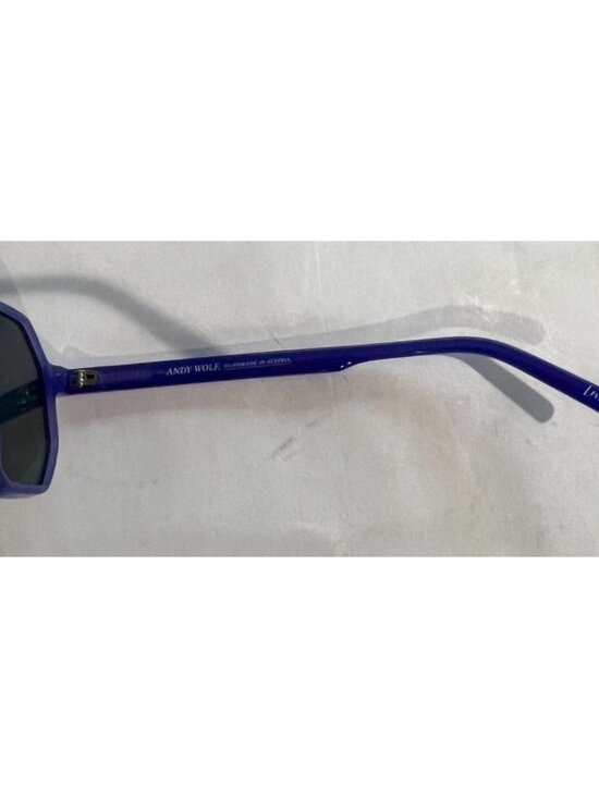ANDY WOLF Alfons Octagon Frame Sunglasses in Blue main image 6